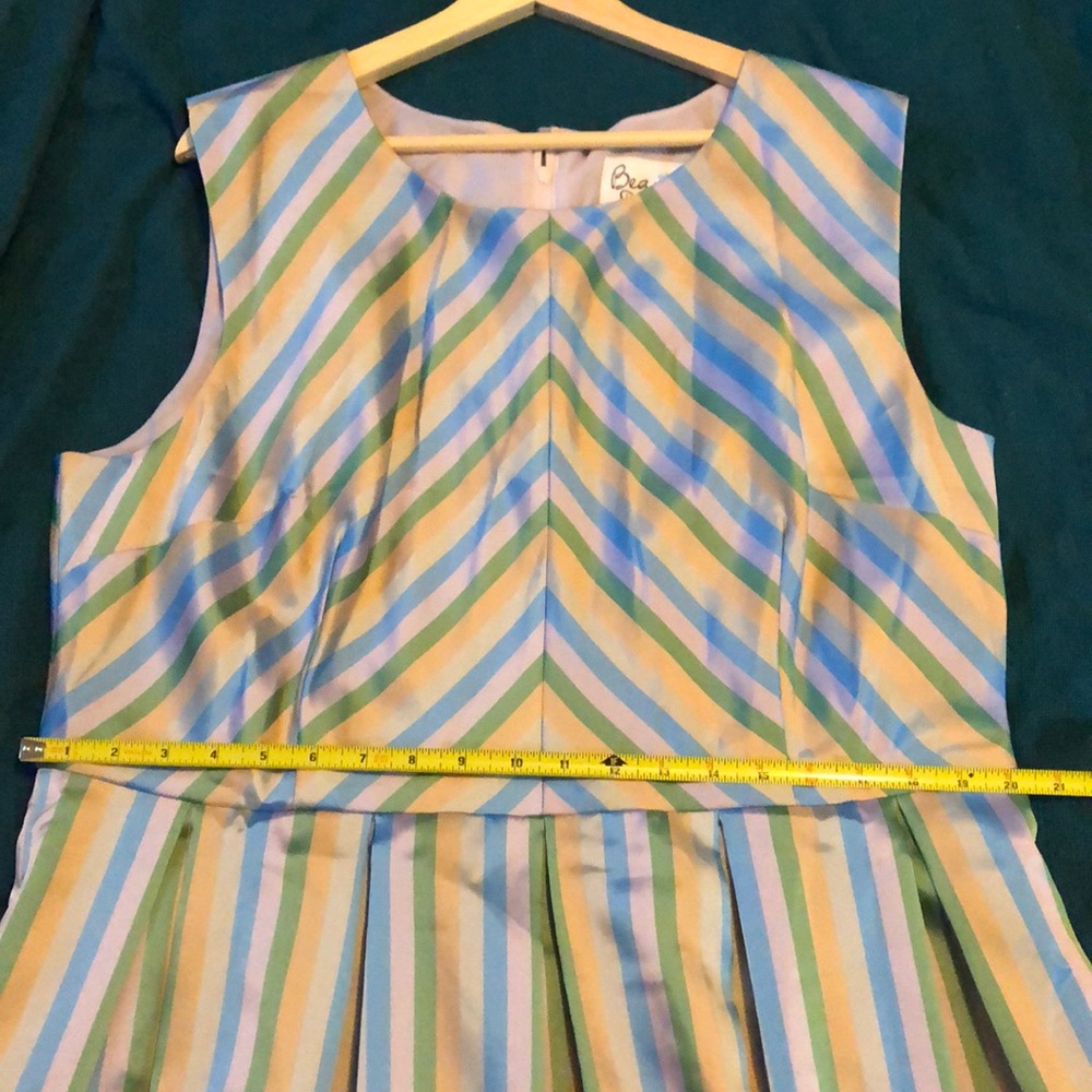 NWOT ModCloth Multi-Colored Stripped Dress NWOT - Picture 8 of 8